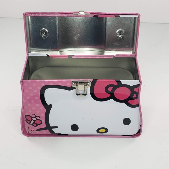Hello Kitty Sanrio Tin Purse Box AS IS - Picture 7 of 9